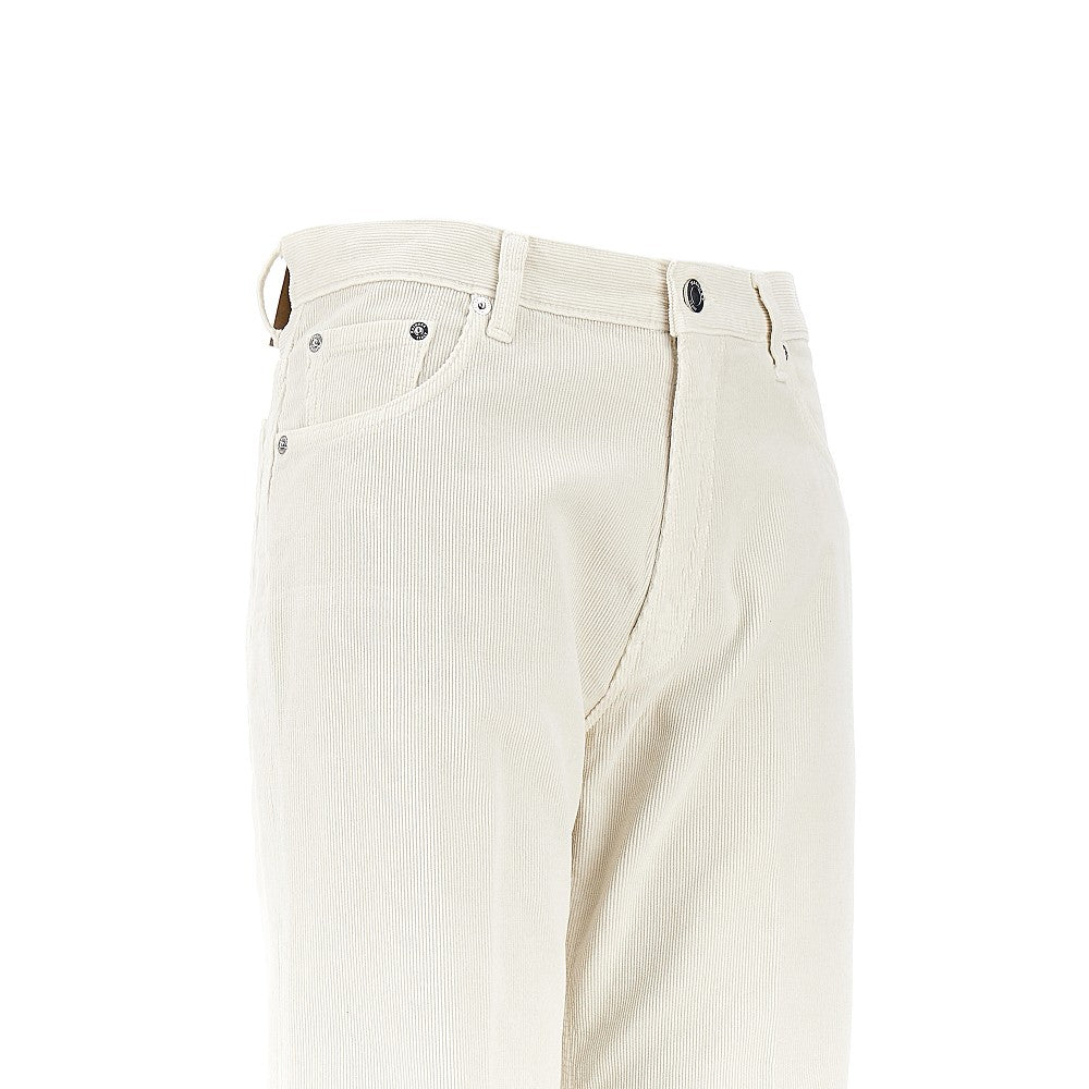 HAIKURE Pantalone 'Clara' in velluto a costine, view 2