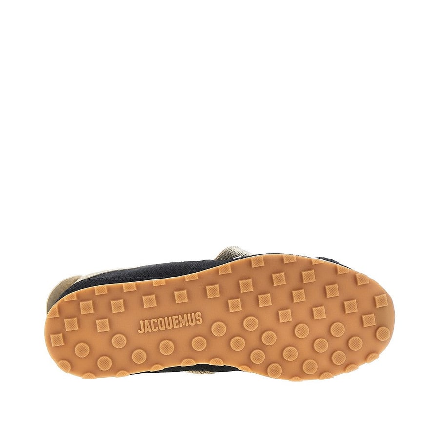 Jacquemus Sneakers 'Les Tennis' in tela e pelle, view 5