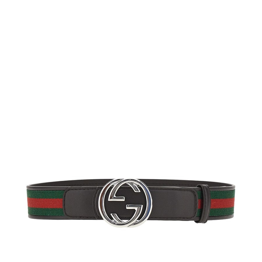 Gucci Cintura reversibile con fibbia Incrocio GG