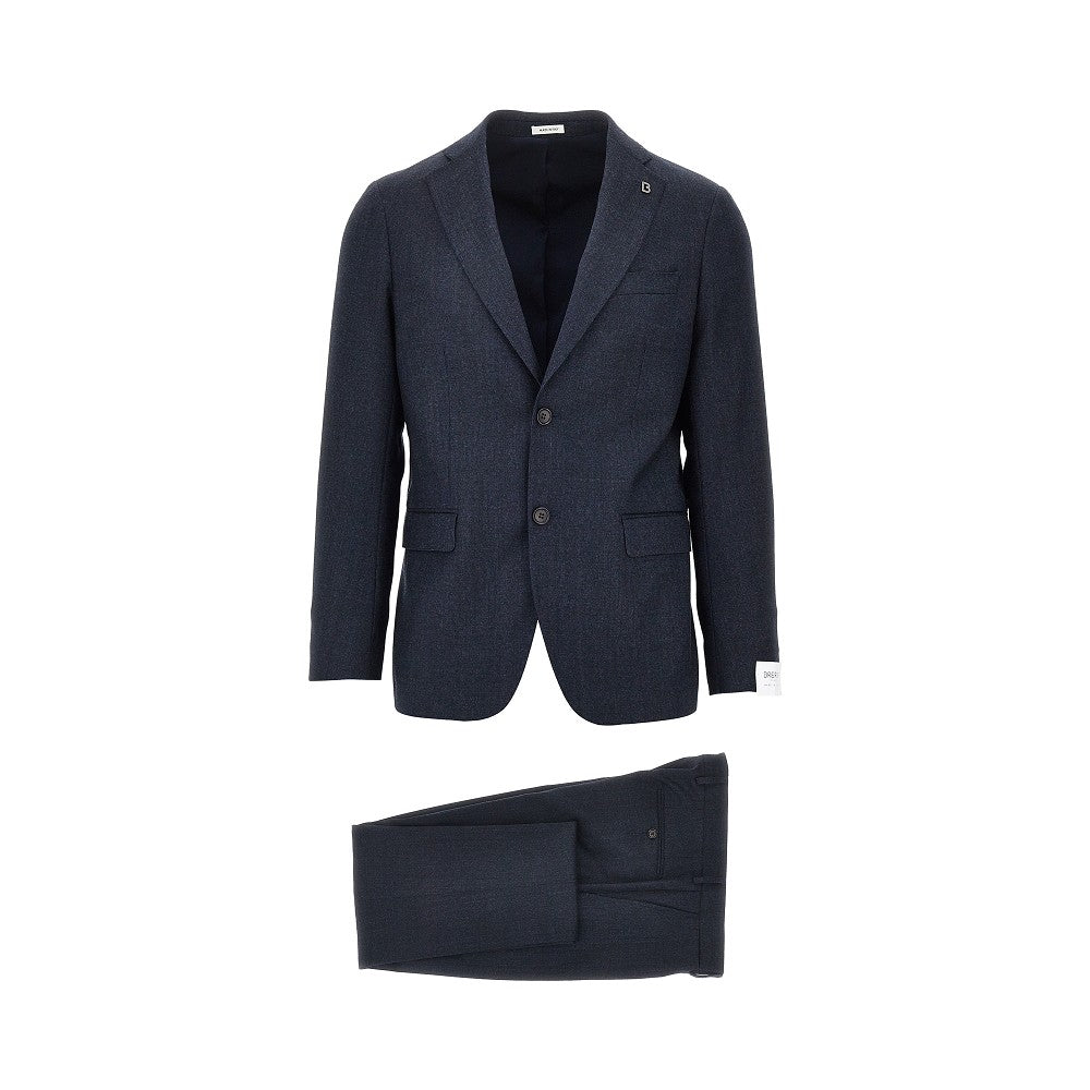 BRERAS Abito sartoriale monopetto in lana