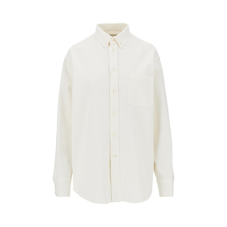 PHOEBE PHILO Camicia in denim di cotone