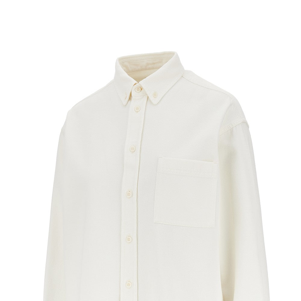 PHOEBE PHILO Camicia in denim di cotone, view 2
