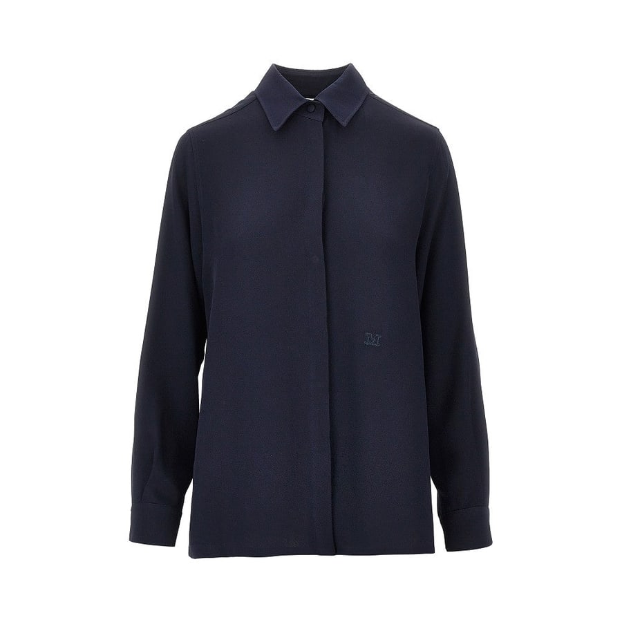 Max Mara Camicia in cady di seta
