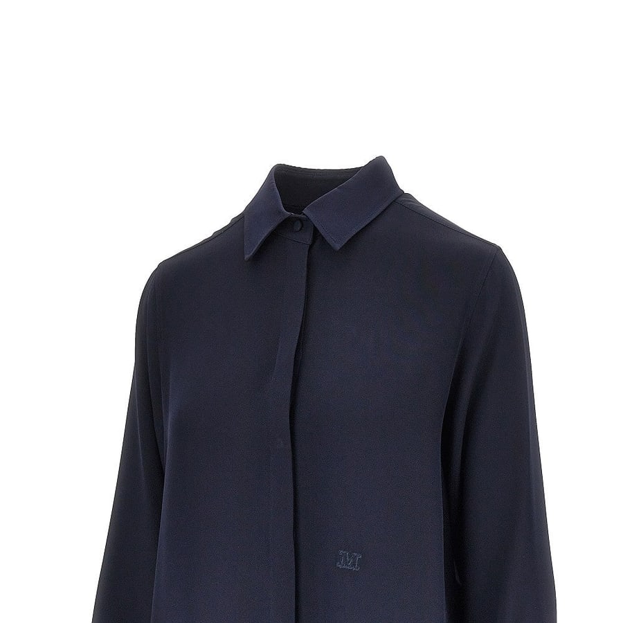 Max Mara Camicia in cady di seta, view 2