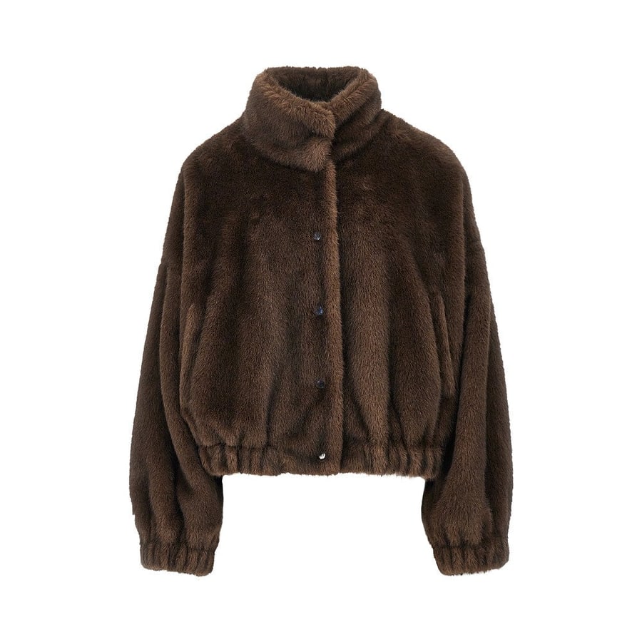 Weekend Max Mara Bomber in simil pelliccia