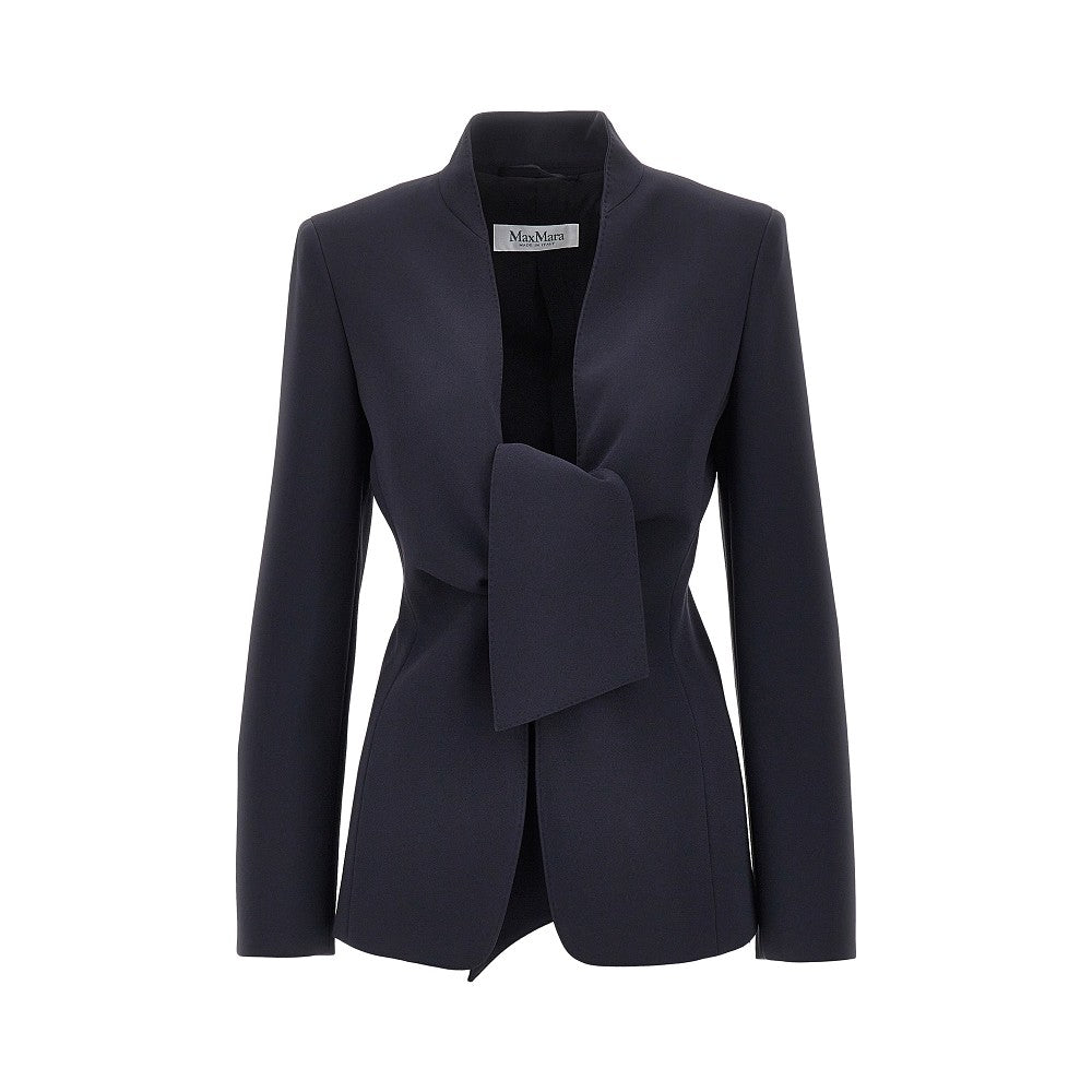 Max Mara Giacca in cady con fusciacche