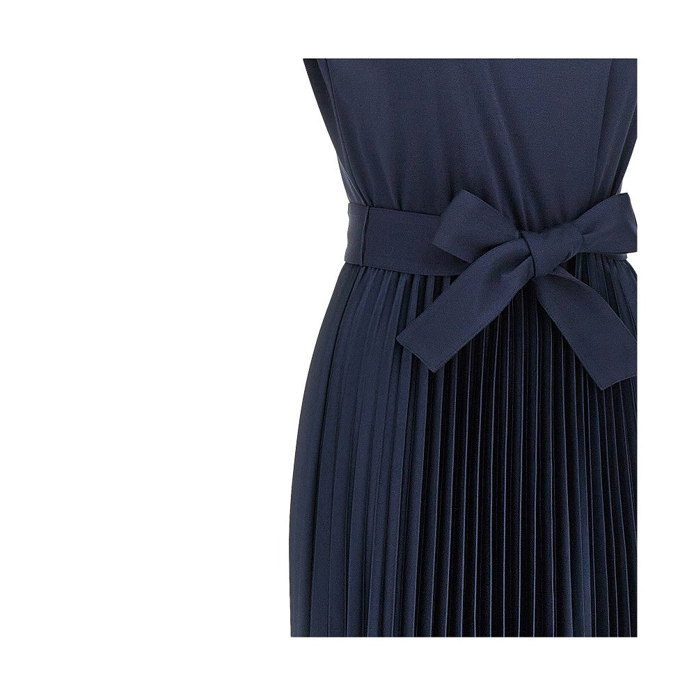 Weekend Max Mara Abito lungo in satin, view 2