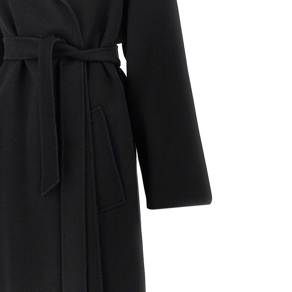 Weekend Max Mara Cappotto midi in panno con cintura, view 2