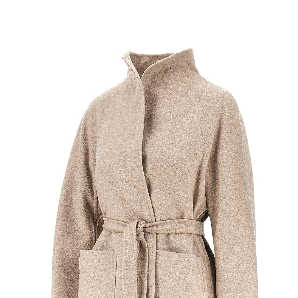Max Mara Cappotto midi in drap di cachemire