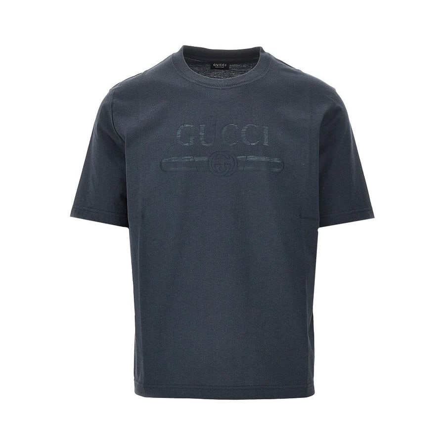 Gucci T-shirt con stemma devoré