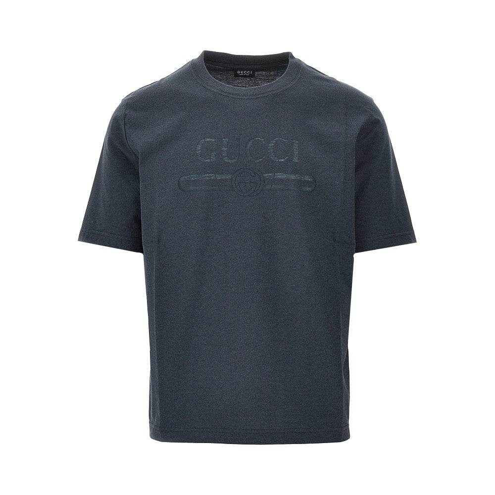 Gucci T-shirt con stemma devoré