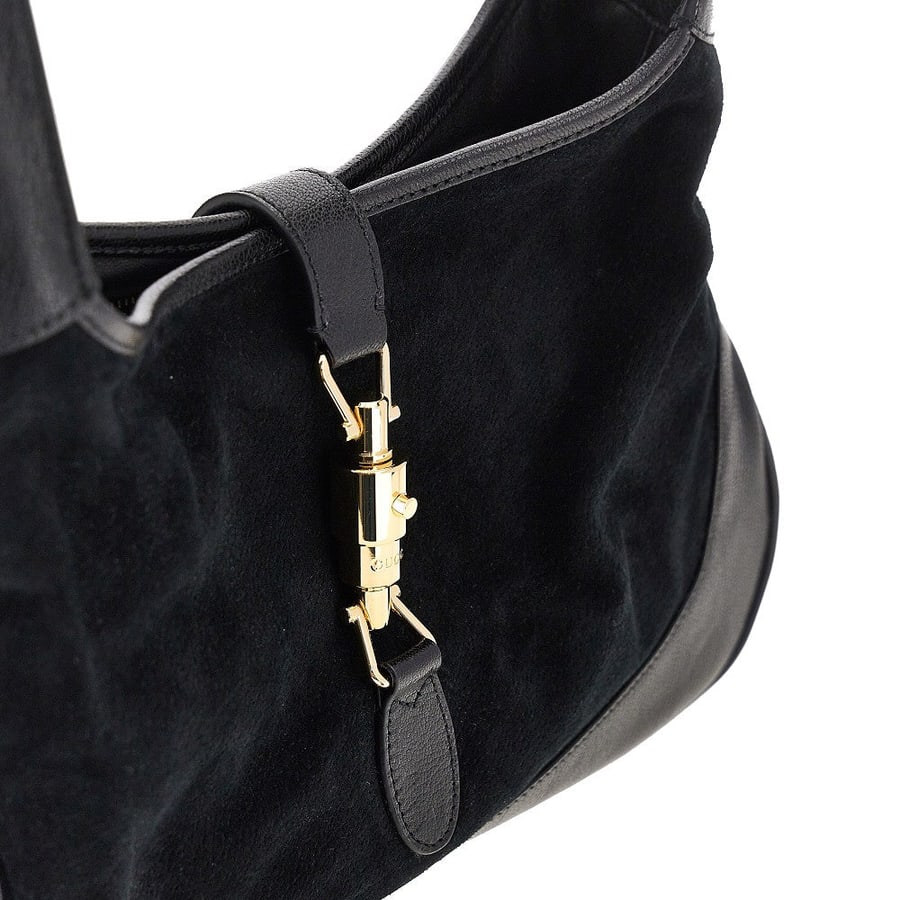 Gucci Borsa 'Jackie 1961' media in pelle, view 4