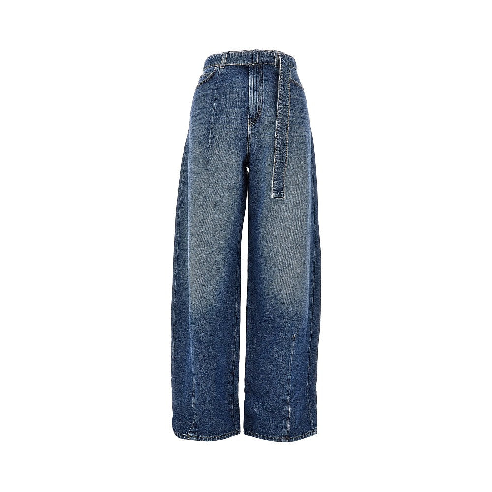 Weekend Max Mara Jeans oversize in denim di cotone