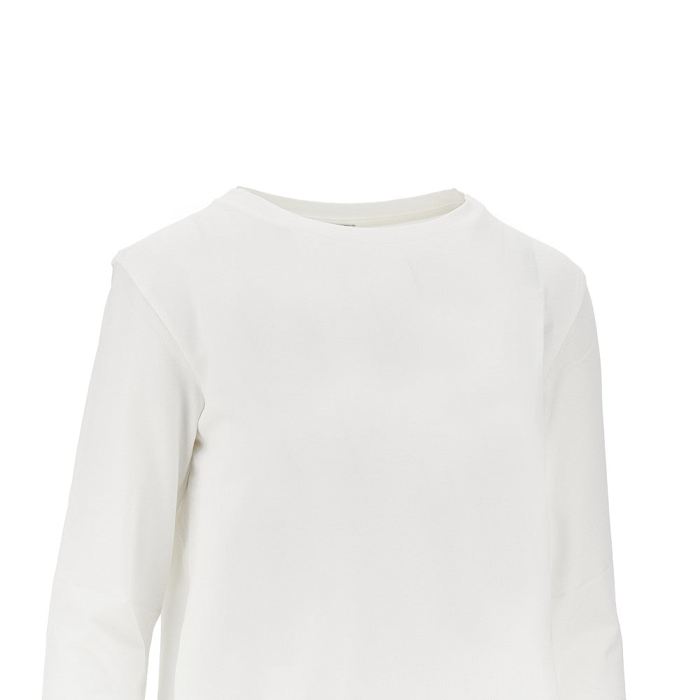 Weekend Max Mara T-shirt in jersey stretch, view 2