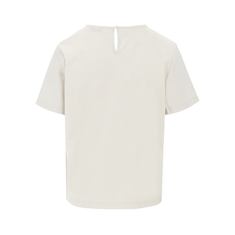 Weekend Max Mara T-shirt in raso, view 3