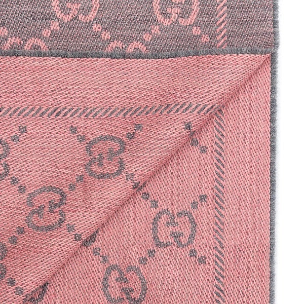 Gucci Sciarpa in lana jacquard GG, view 3
