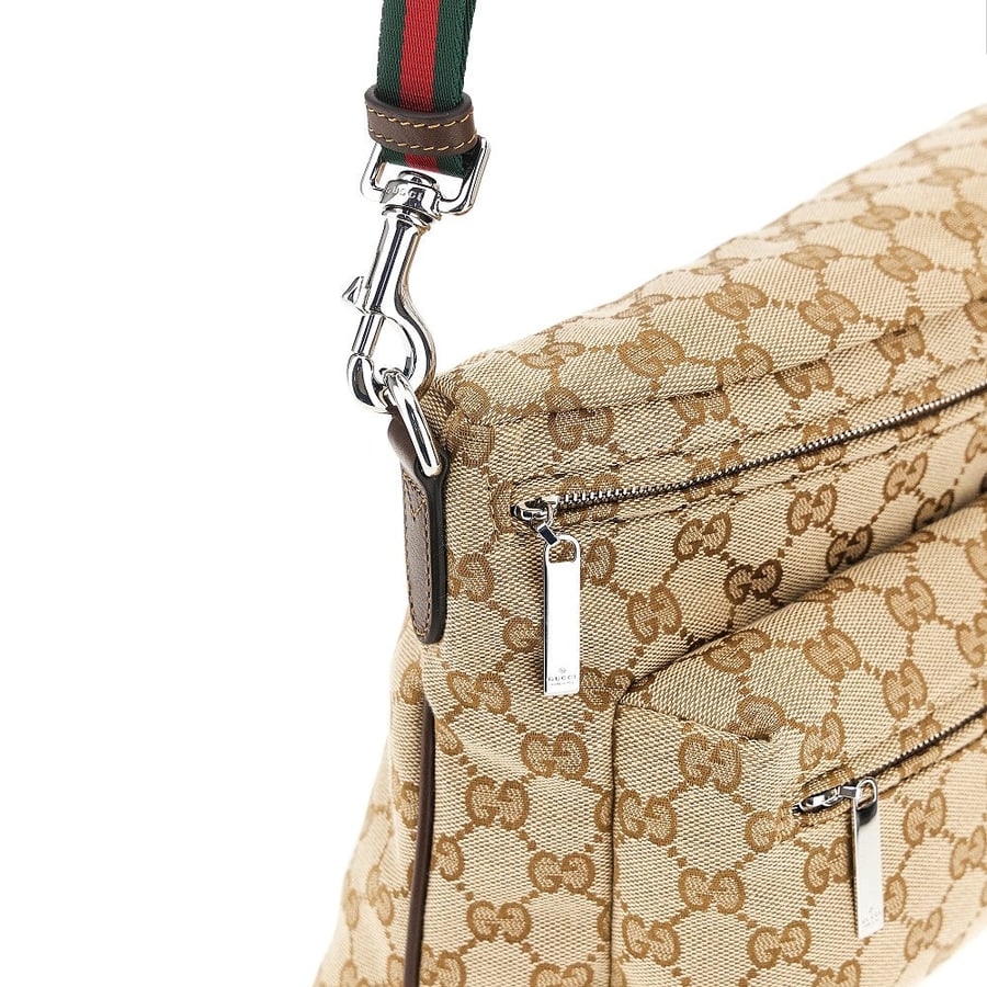 Gucci Borsa a tracolla con Nastro Web, view 4