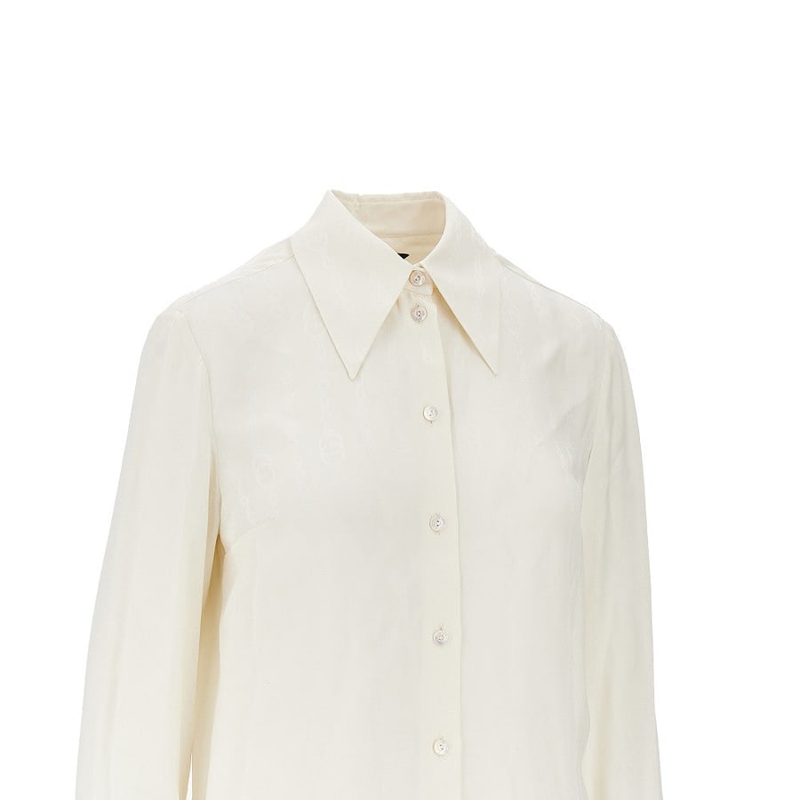 Gucci Camicia in seta jacquard, view 2