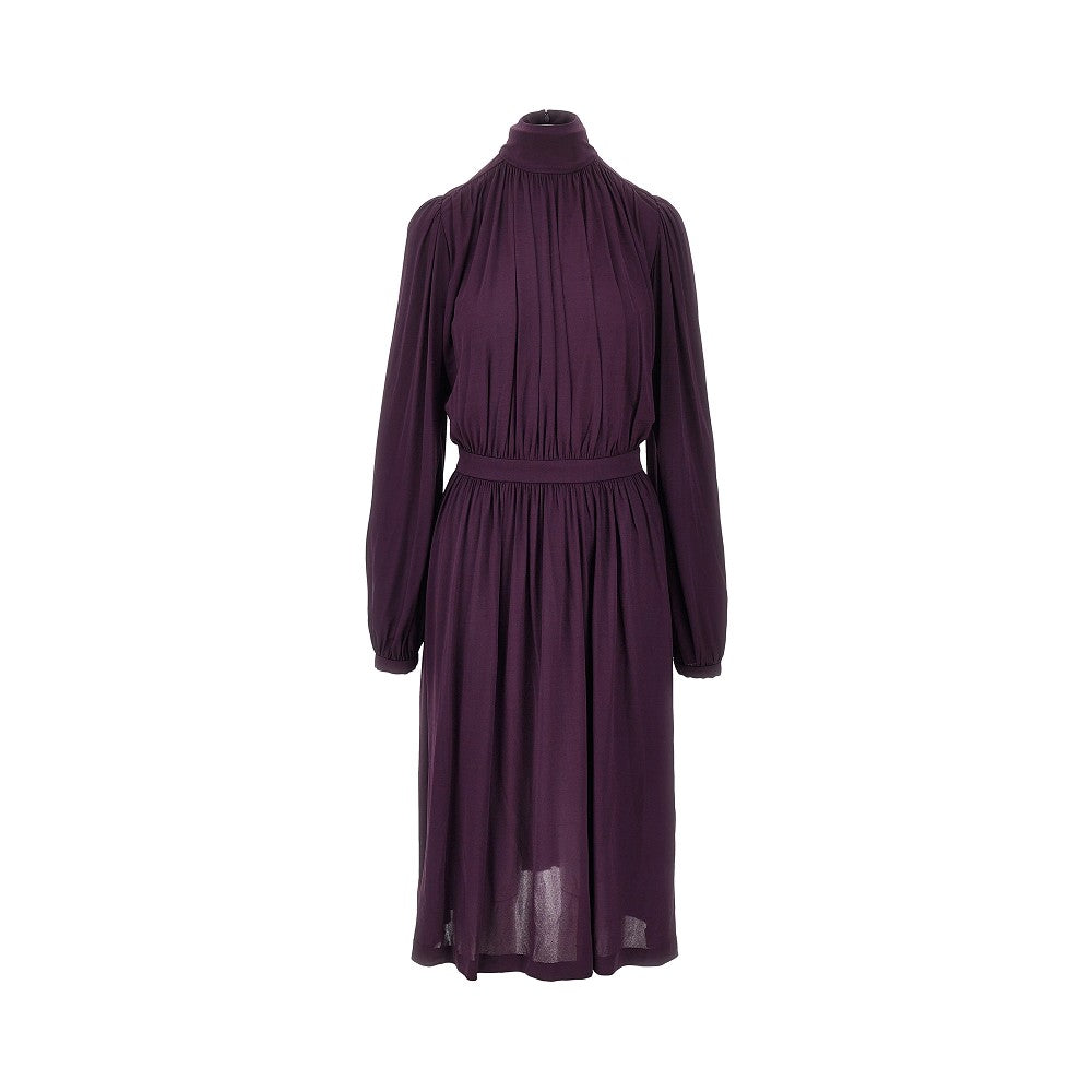 Gucci Abito midi in jersey crêpe