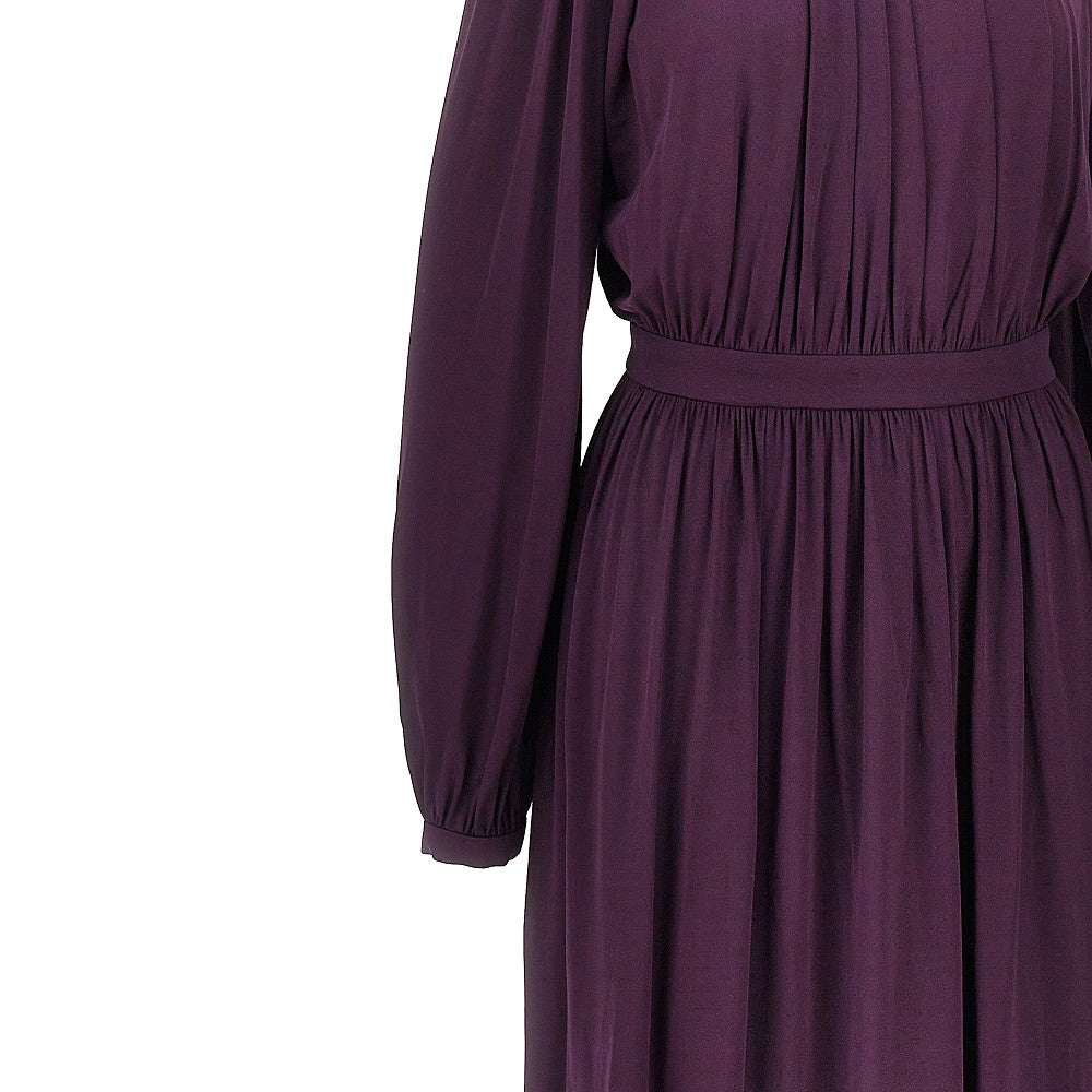 Gucci Abito midi in jersey crêpe, view 2