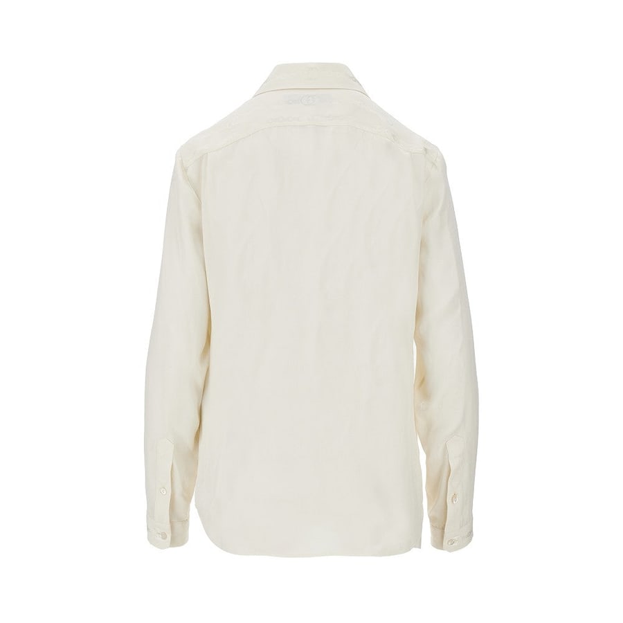 Gucci Camicia in seta jacquard, view 3