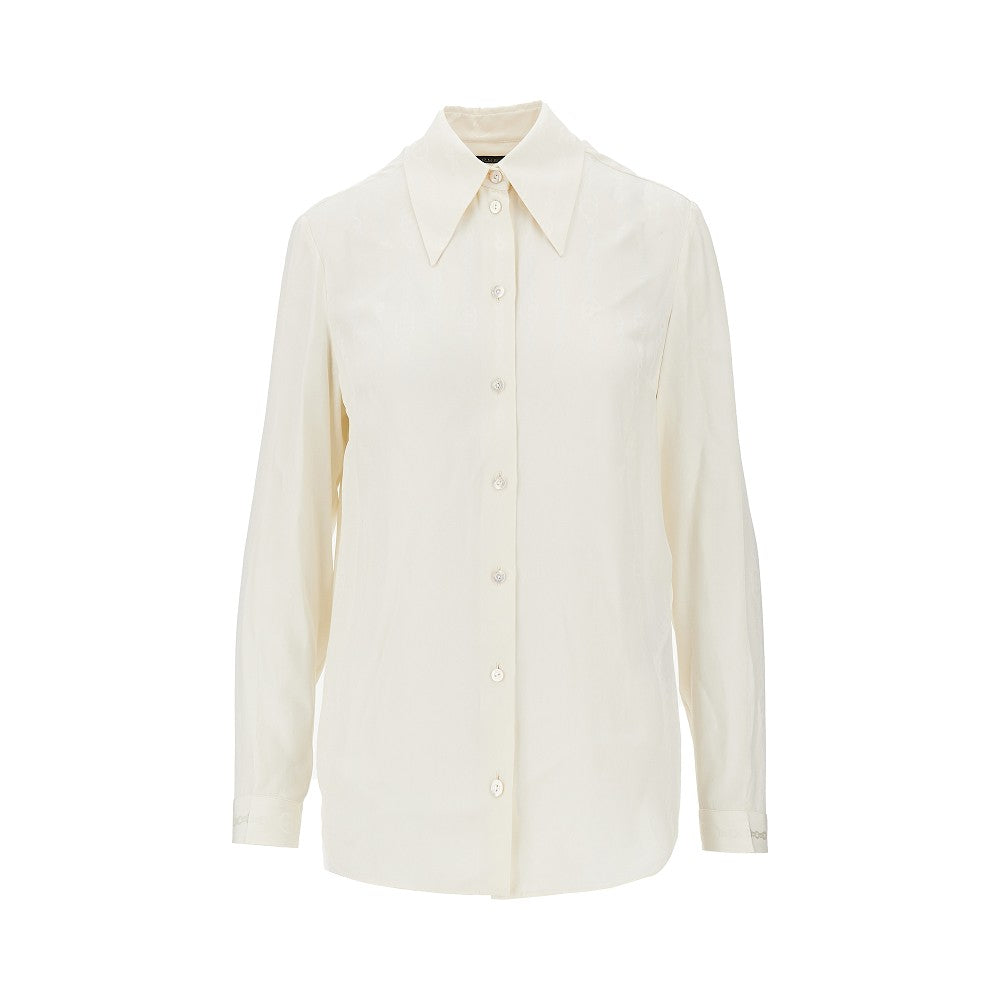Gucci Camicia in seta jacquard