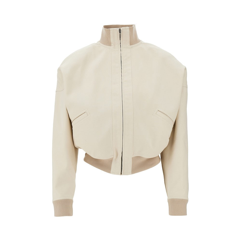 Gucci Bomber in cotone con spalle oversized