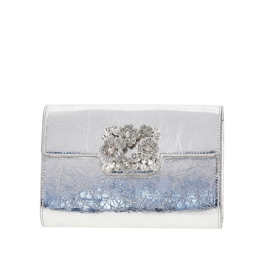 Roger Vivier Pochette 'Efflorescence' in pelle