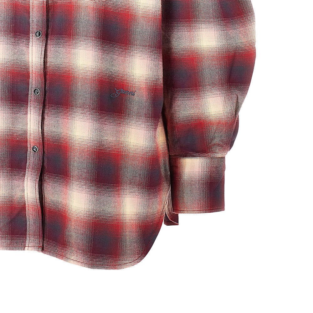 Ganni Camicia in flanella di cotone, view 2