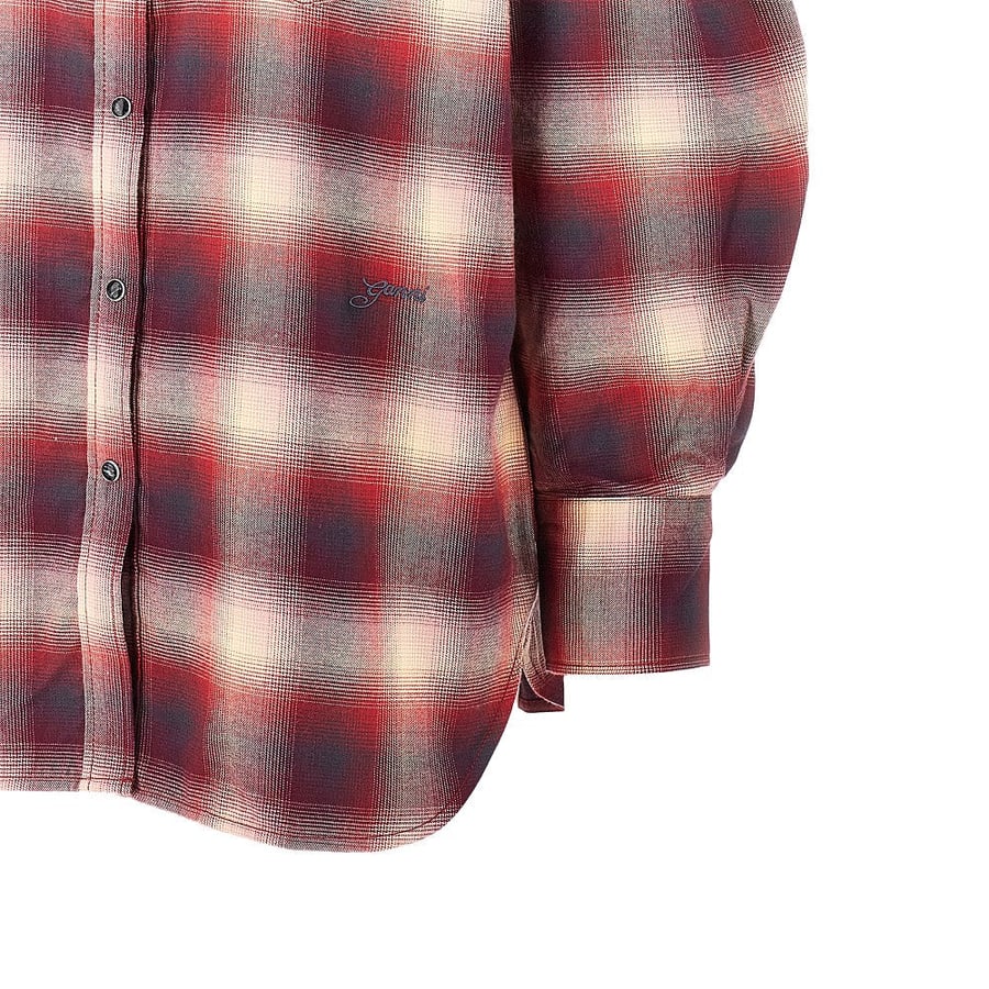 Ganni Camicia in flanella di cotone, view 2