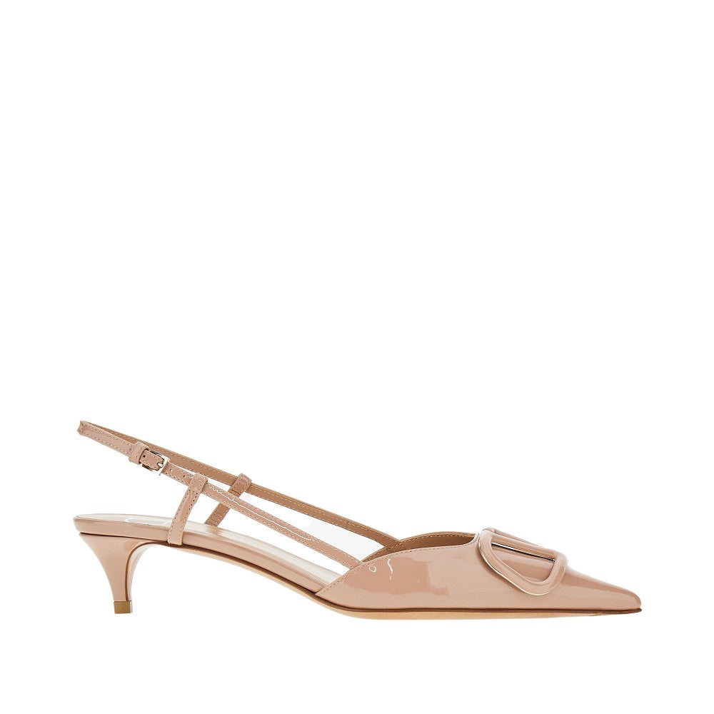 Valentino Garavani Décolleté slingback in vernice