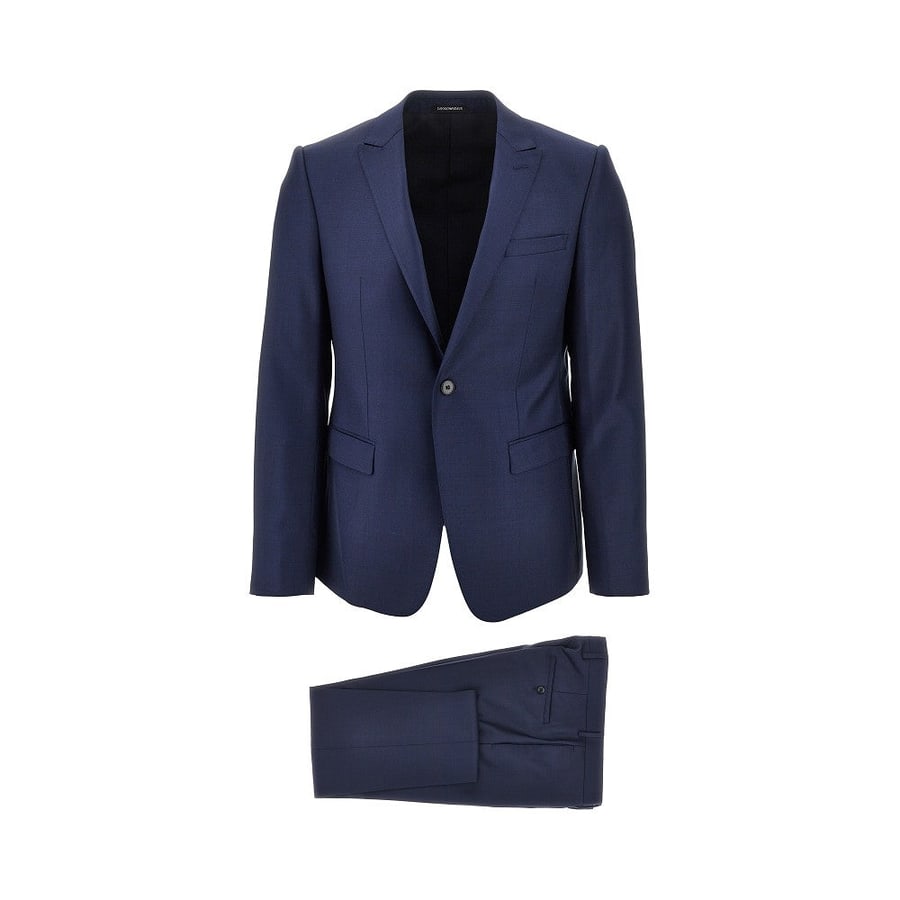 Emporio Armani Abito David Line in fresco lana