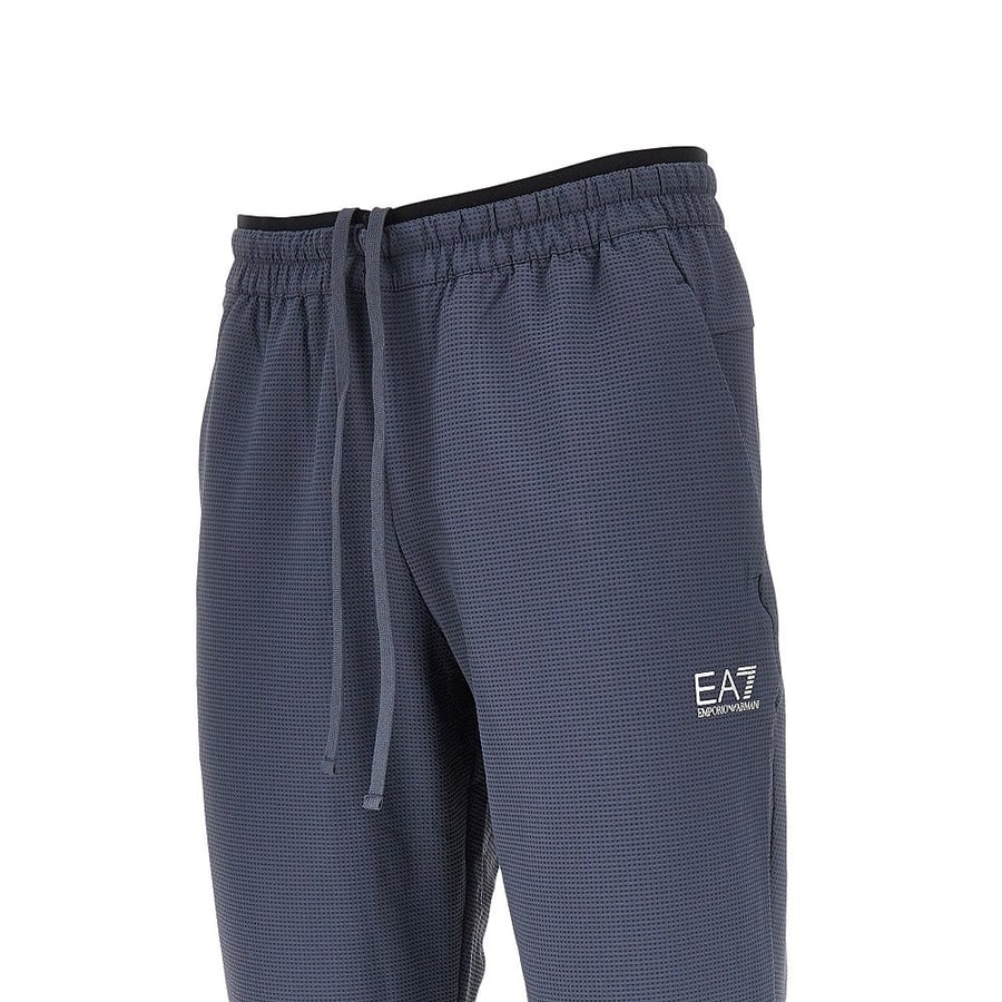 EA7 Pantalone in VENTUS7 goffrato, view 2
