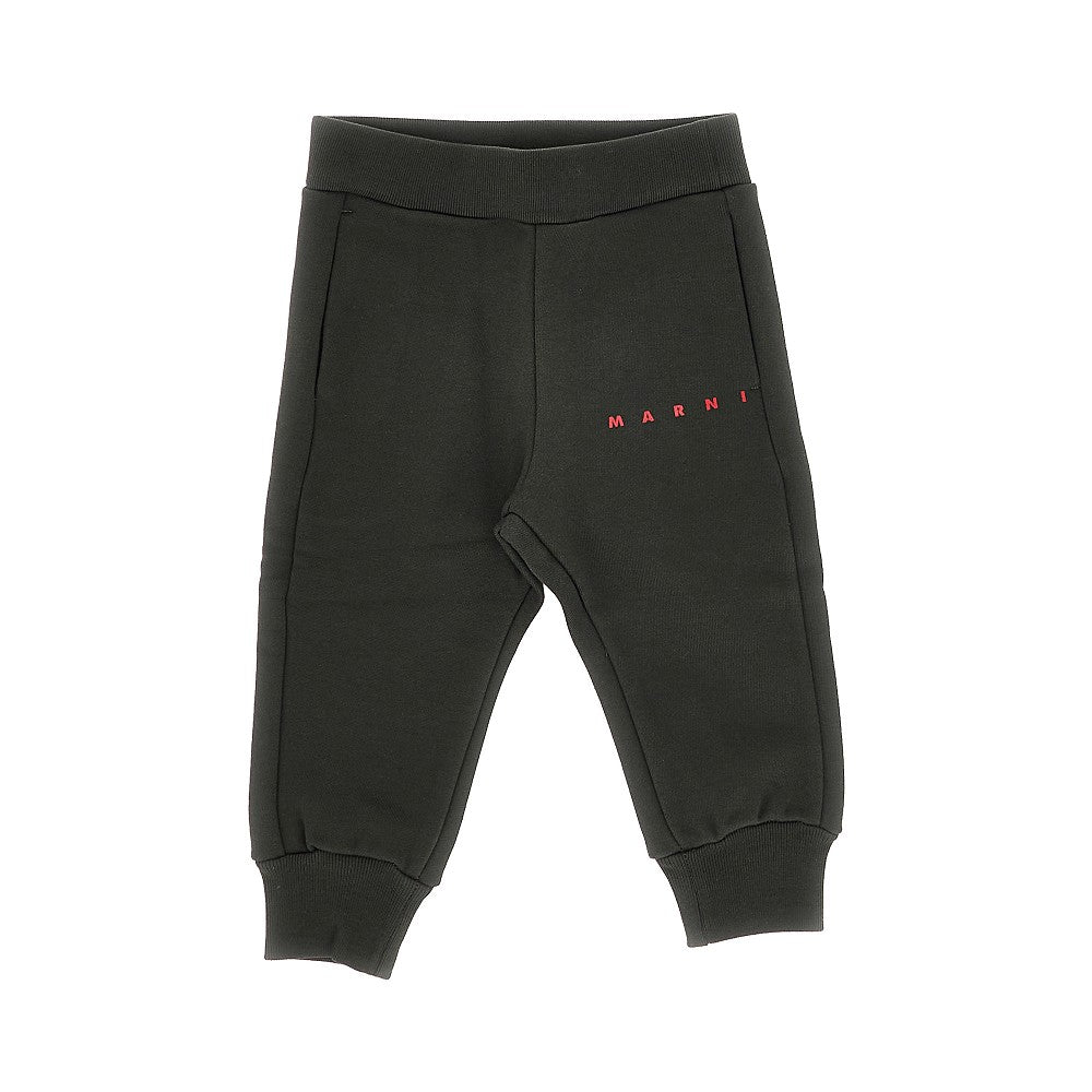 Marni Pantalone in felpa con stampa logo