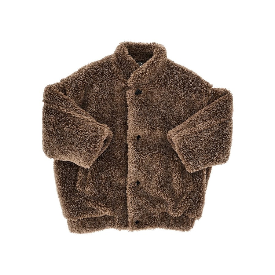 DOUDOU Giacca oversize in Teddy