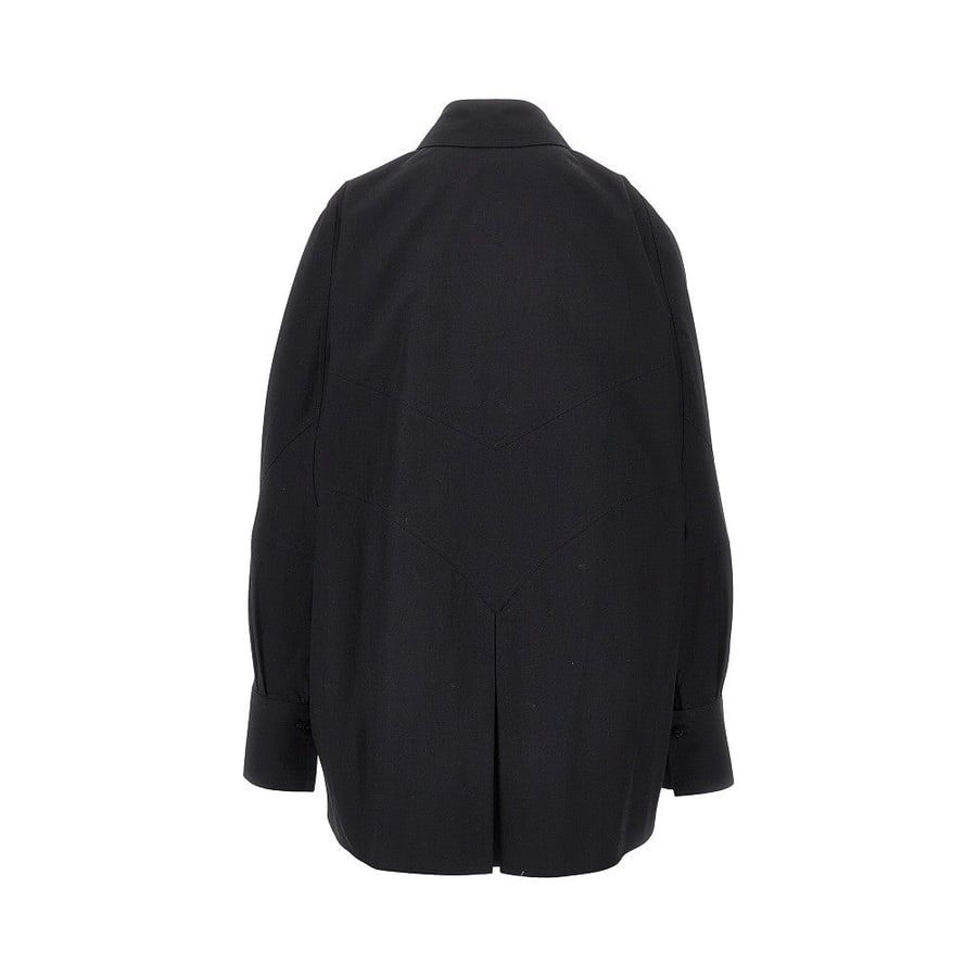 The Attico Camicia oversize con orlo sagomato, view 3