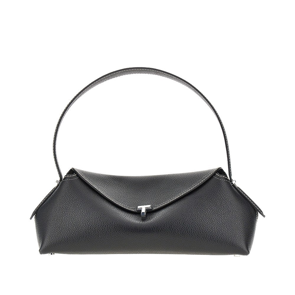 Toteme Borsa a spalla T-Lock in pelle martellata