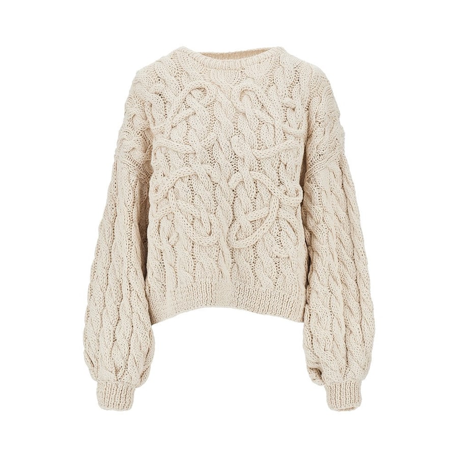 Loewe Pullover Anagram in lana e cotone