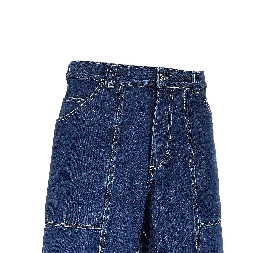POLAR SKATE CO Bermuda in denim 'Jiro', view 2