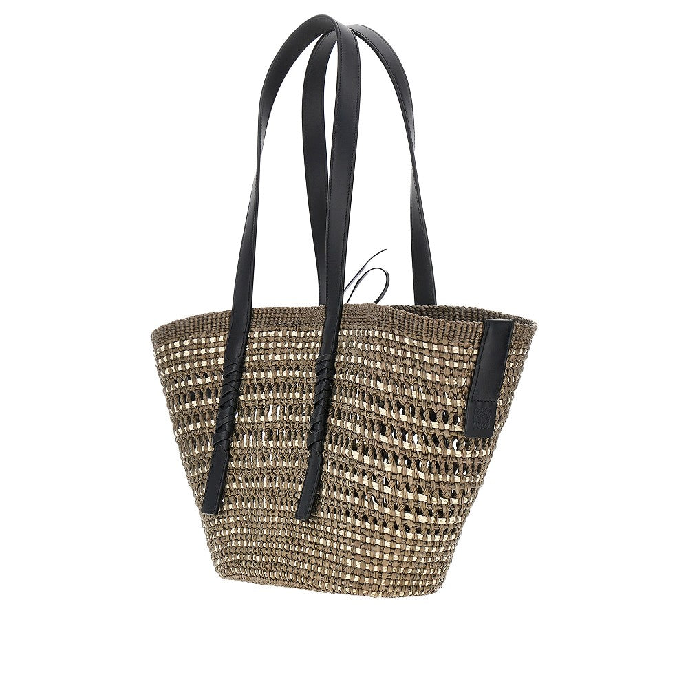 Loewe Basket bag Braid media in palma intrecciata, view 2