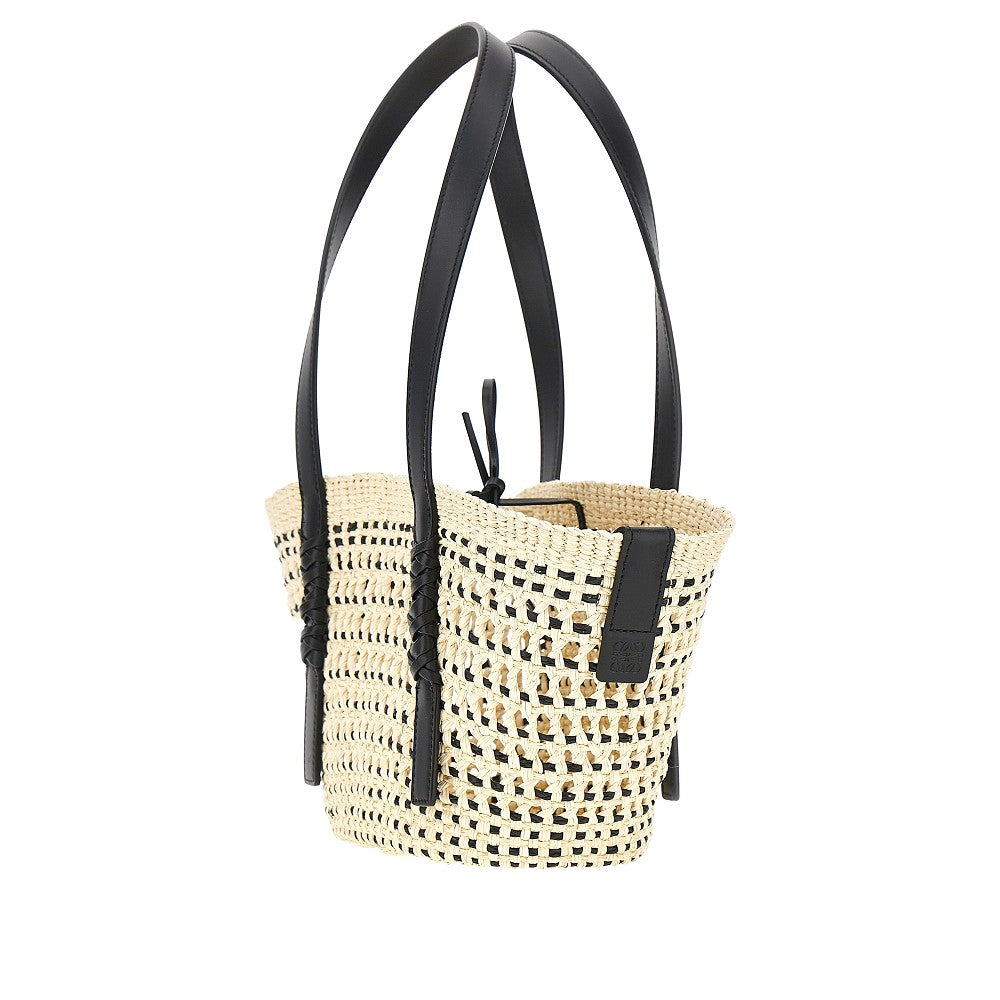 Loewe Basket bag Braid piccola in palma intrecciata, view 2