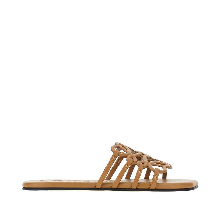 Loewe Slides 'Anagram Petal' in pelle