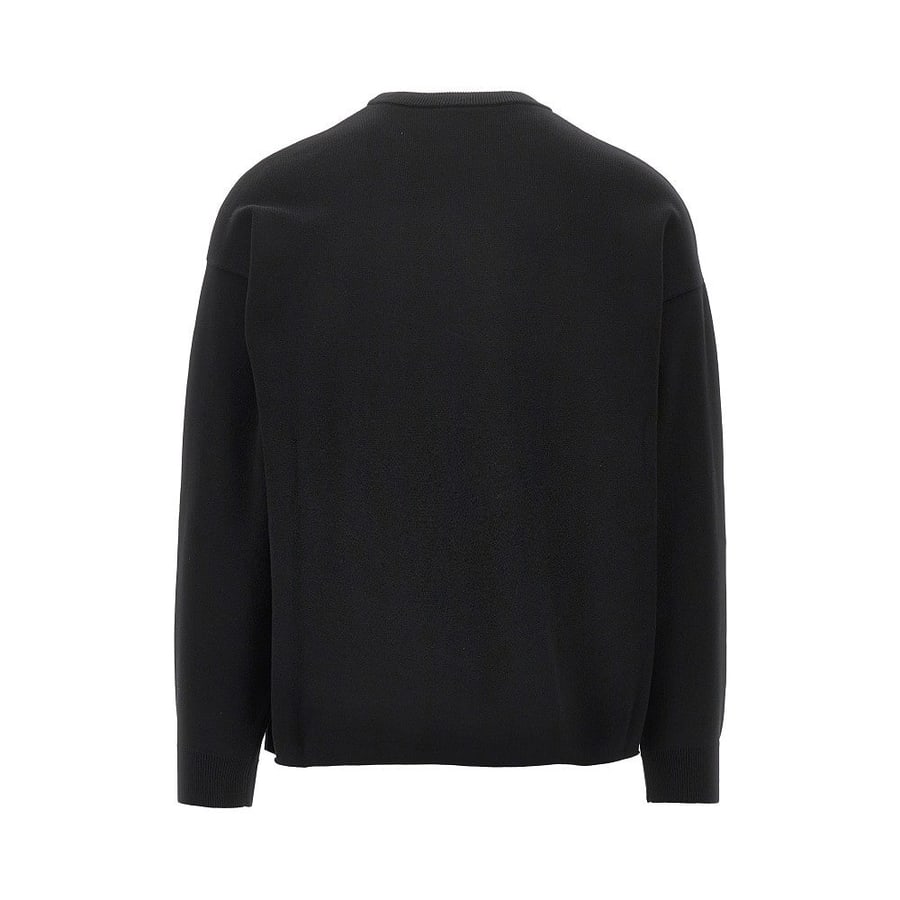 Loewe Pullover in misto cotone con tasca 'Anagram', view 3