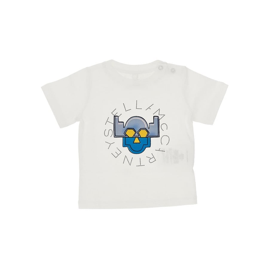 Stella McCartney T-shirt con stampa Robot