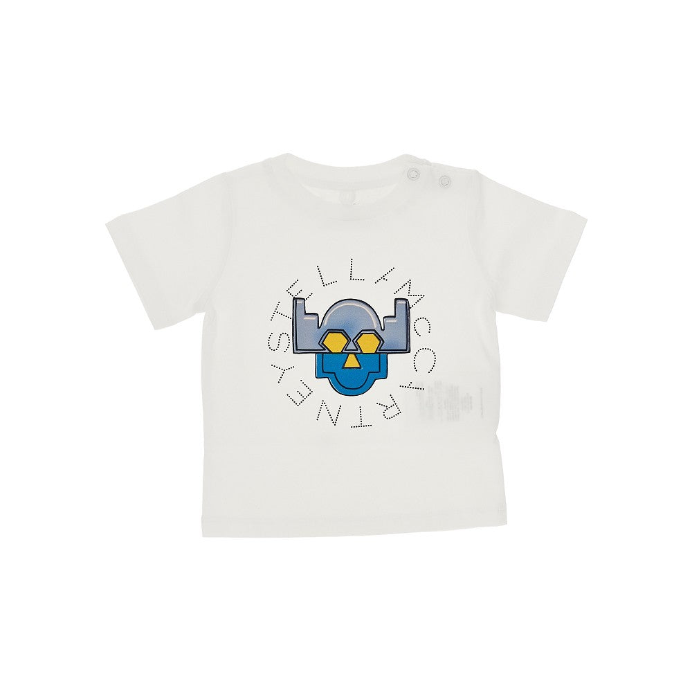 Stella McCartney T-shirt con stampa Robot