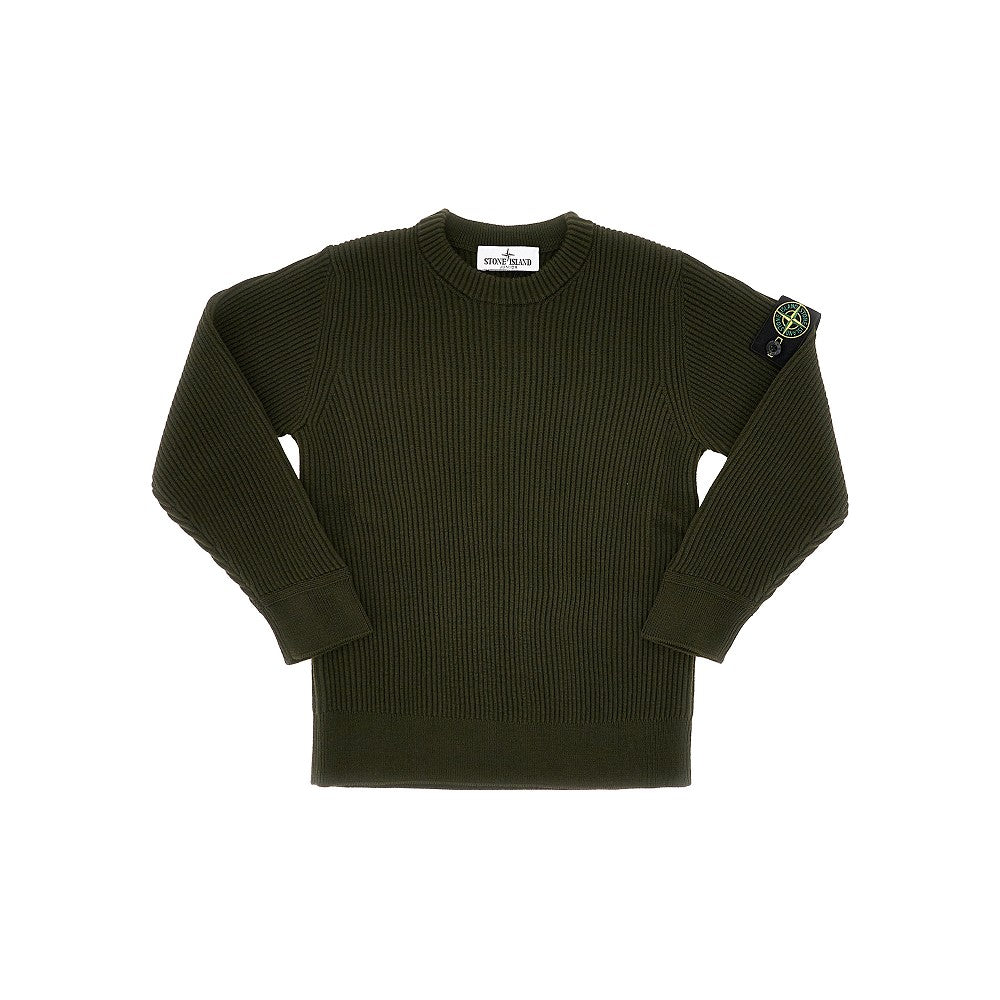 Stone Island Pullover in lana a cose inglesi