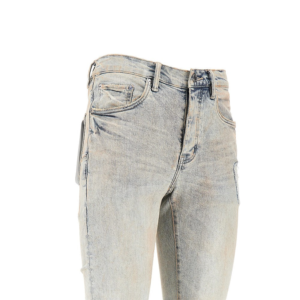 PURPLE BRAND Jeans P001 Pink Mud Distressed, view 2