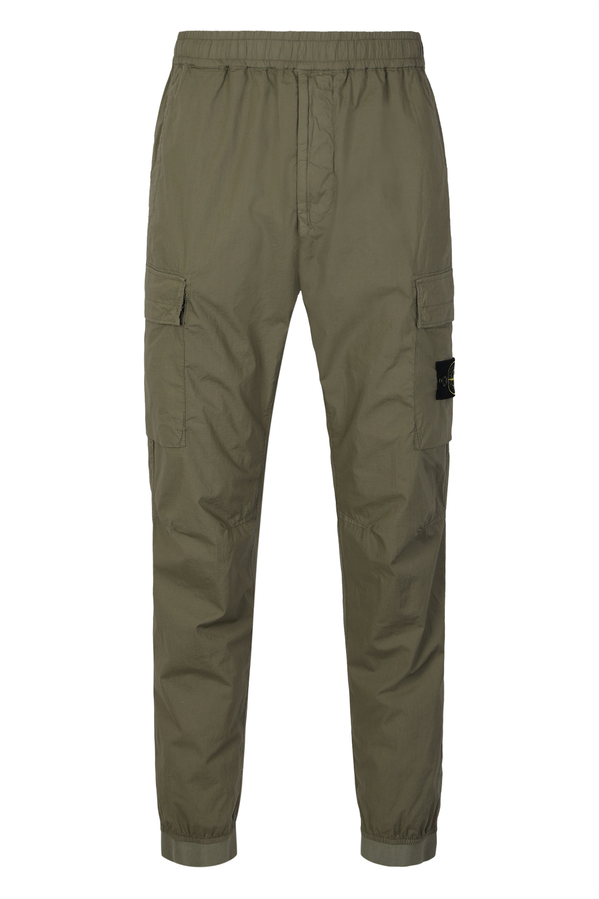 Stone Island Pantalone cargo in tela di cotone