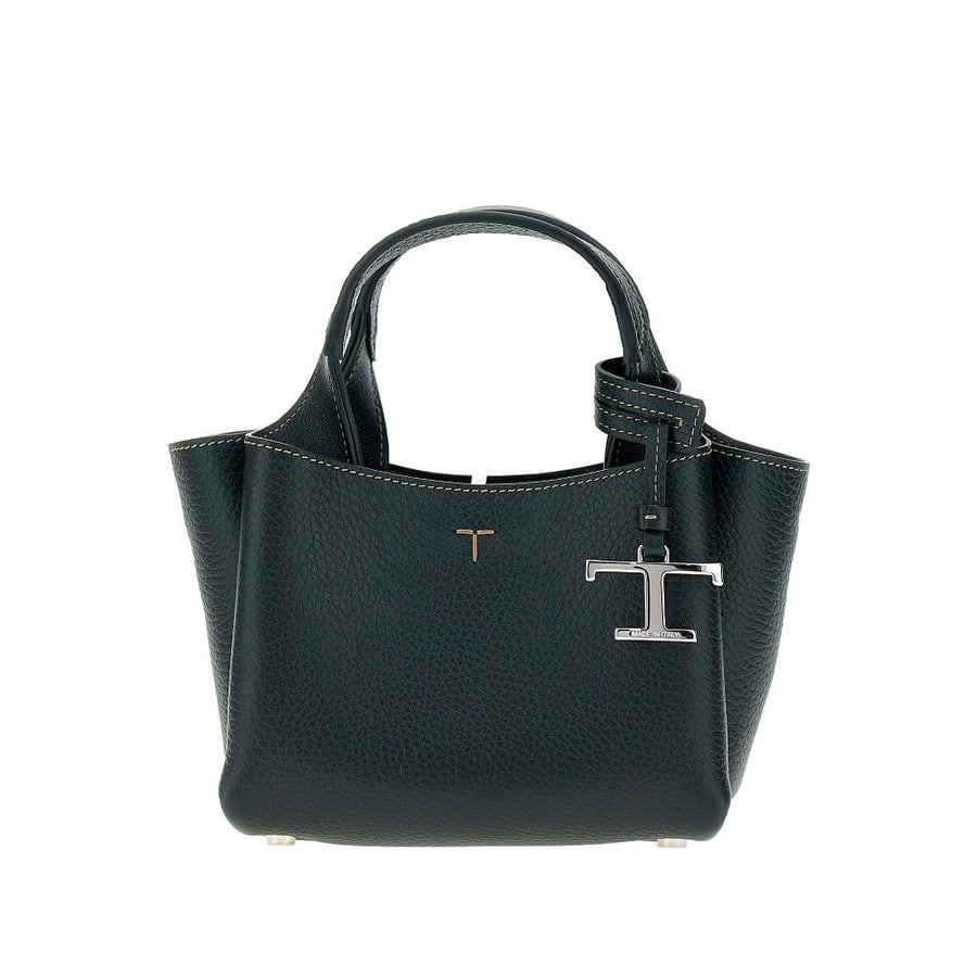 Tod's Mini shopping bag in pelle martellata