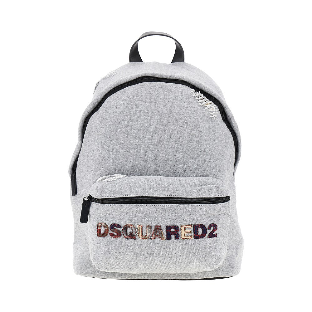 Dsquared2 Zaino in jersey con applicazione logo